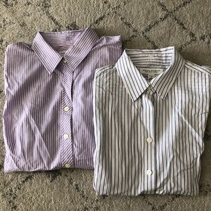 Banana Republic Striped Button Up Bundle